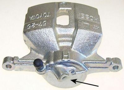 Hella 8AC 355 392-411 тормозной суппорт на TOYOTA CARINA E седан (_T19_)