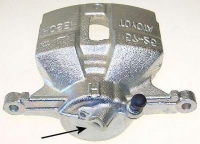 Hella 8AC 355 392-421 тормозной суппорт на TOYOTA CARINA E седан (_T19_)