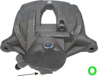 Hella 8AC 355 393-541 тормозной суппорт на MERCEDES-BENZ E-CLASS (W211)