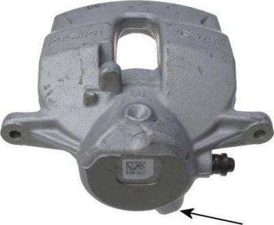 Hella 8AC 355 393-671 тормозной суппорт на MERCEDES-BENZ E-CLASS (W212)