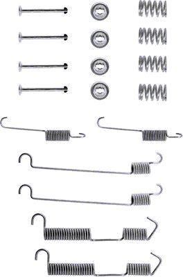 Hella 8DZ 355 200-051 комплектующие, тормозная колодка на 3 (E30)