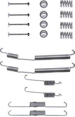 Hella 8DZ 355 200-401 комплектующие, тормозная колодка на PEUGEOT BOXER фургон (230L)