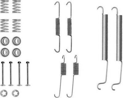 Hella 8DZ 355 200-431 комплектующие, тормозная колодка на PEUGEOT PARTNER фургон (5)