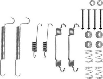 Hella 8DZ 355 200-461 комплектующие, тормозная колодка на OPEL VECTRA B универсал (31_)