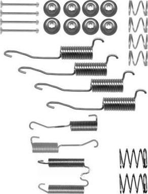 Hella 8DZ 355 200-501 комплектующие, тормозная колодка на IVECO DAILY II фургон/универсал