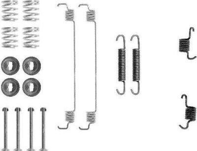 Hella 8DZ 355 200-511 комплектующие, тормозная колодка на NISSAN KUBISTAR (X76)
