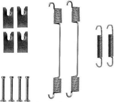 Hella 8DZ 355 200-751 комплектующие, тормозная колодка на PEUGEOT BOXER фургон (230L)