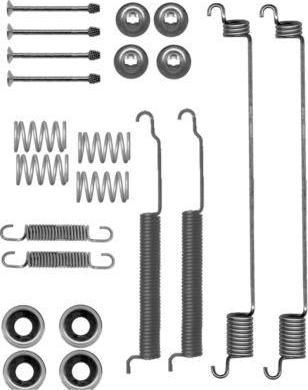 Hella 8DZ 355 200-781 комплектующие, тормозная колодка на NISSAN PATHFINDER II (R50)