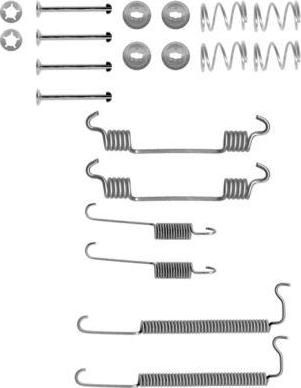 Hella 8DZ 355 200-811 комплектующие, тормозная колодка на DAEWOO ORION универсал (KLAJ)