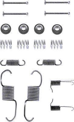 Hella 8DZ 355 200-921 комплектующие, тормозная колодка на MITSUBISHI L 300 фургон (P0_W, P1_W, P0_V, P1_V, P_2V, P2_W)