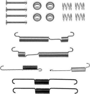 Hella 8DZ 355 200-991 комплектующие, тормозная колодка на HYUNDAI ATOS (MX)