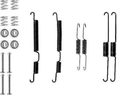 Hella 8DZ 355 201-091 комплектующие, тормозная колодка на HYUNDAI LANTRA I (J-1)
