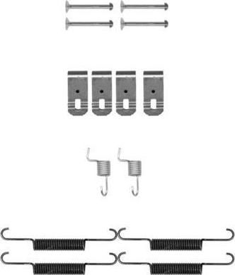 Hella 8DZ 355 202-041 комплектующие, стояночная тормозная система на HONDA CR-V III (RE)