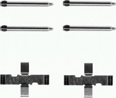 Hella 8DZ 355 202-281 комплектующие, колодки дискового тормоза на KIA SEPHIA (FA)