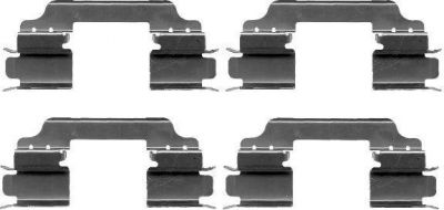 Hella 8DZ 355 203-151 комплектующие, колодки дискового тормоза на KIA VENGA (YN)