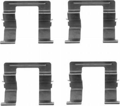 Hella 8DZ 355 203-681 комплектующие, колодки дискового тормоза на MAZDA 6 Hatchback (GG)