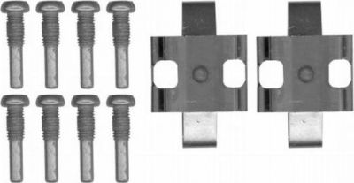 Hella 8DZ 355 204-291 комплектующие, колодки дискового тормоза на 1 (E87)