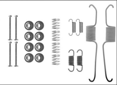 Hella 8DZ 355 205-801 комплектующие, тормозная колодка на TOYOTA HIACE IV автобус (LH1_)