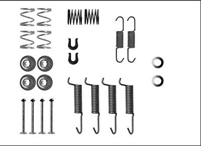 Hella 8DZ 355 205-971 комплектующие, стояночная тормозная система на OPEL FRONTERA B (6B_)