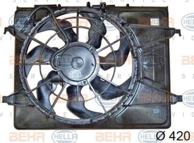 Hella 8EW 351 042-761 вентилятор, охлаждение двигателя на KIA CEE'D SW (ED)