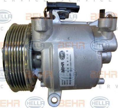 Hella 8FK 351 003-321 компрессор, кондиционер на PEUGEOT 108