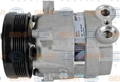 Hella 8FK 351 102-191 компрессор, кондиционер на OPEL VECTRA A (86_, 87_)