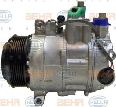 Hella 8FK 351 105-271 компрессор, кондиционер на MERCEDES-BENZ E-CLASS купе (C207)