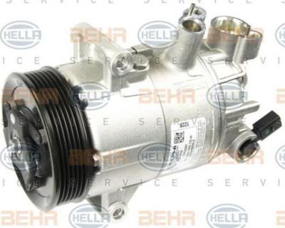 Hella 8FK 351 106-251 компрессор, кондиционер на SKODA FABIA