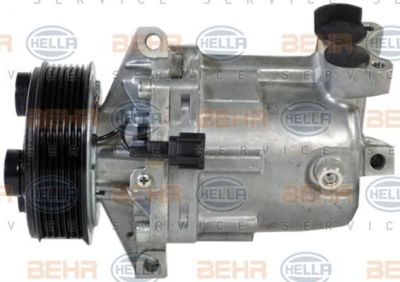 Hella 8FK 351 109-911 компрессор, кондиционер на NISSAN TIIDA Наклонная задняя часть (C11X)