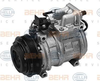 Hella 8FK 351 110-111 компрессор, кондиционер на MERCEDES-BENZ E-CLASS (W124)