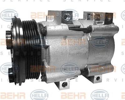 Hella 8FK 351 113-581 компрессор, кондиционер на FORD ESCORT VII седан (GAL, AFL)