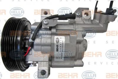 Hella 8FK 351 115-111 компрессор, кондиционер на DACIA LOGAN (LS_)