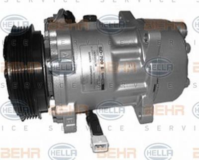 Hella 8FK 351 119-051 компрессор, кондиционер на PEUGEOT 405 I Break (15E)