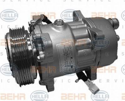 Hella 8FK 351 119-201 компрессор, кондиционер на PEUGEOT 405 I Break (15E)