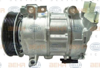 Hella 8FK 351 123-081 компрессор, кондиционер на PEUGEOT 308 SW