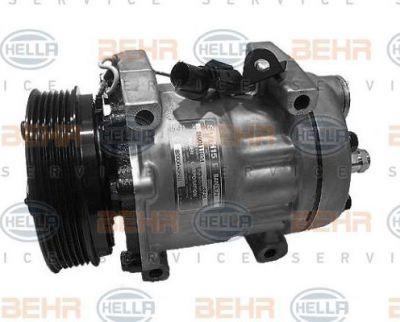 Hella 8FK 351 126-351 компрессор, кондиционер на MITSUBISHI CARISMA седан (DA_)