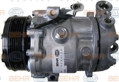 Hella 8FK 351 127-261 компрессор, кондиционер на OPEL CORSA C фургон (F08, W5L)