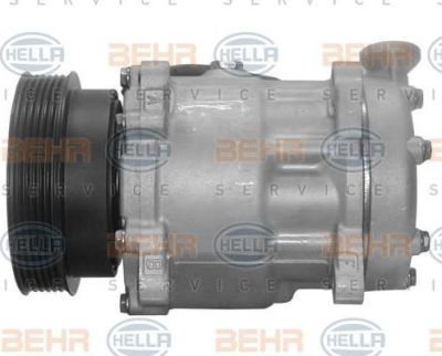 Hella 8FK 351 127-811 компрессор, кондиционер на PEUGEOT 607 (9D, 9U)