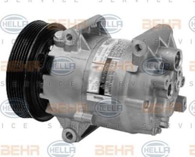 Hella 8FK 351 134-451 компрессор, кондиционер на RENAULT MEGANE II седан (LM0/1_)