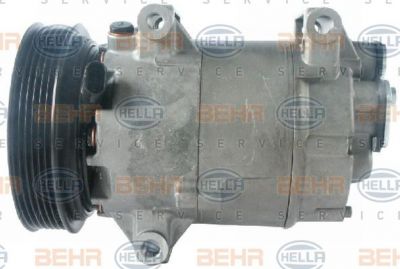 Hella 8FK 351 134-951 компрессор, кондиционер на RENAULT MEGANE II седан (LM0/1_)