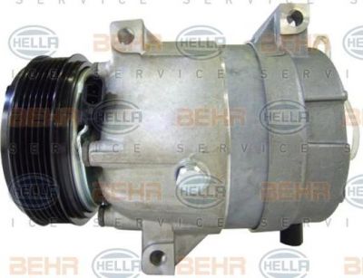 Hella 8FK 351 135-091 компрессор, кондиционер на RENAULT LAGUNA II Grandtour (KG0/1_)