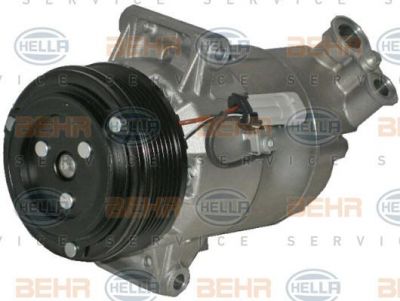 Hella 8FK 351 135-321 компрессор, кондиционер на OPEL ASTRA H GTC (L08)