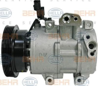 Hella 8FK 351 272-131 компрессор, кондиционер на HYUNDAI i20 (PB, PBT)