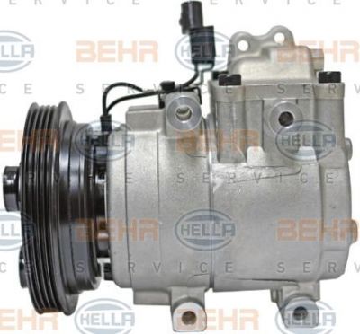 Hella 8FK 351 273-081 компрессор, кондиционер на HYUNDAI GETZ (TB)