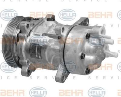 Hella 8FK 351 316-031 компрессор, кондиционер на PEUGEOT 307 SW (3H)