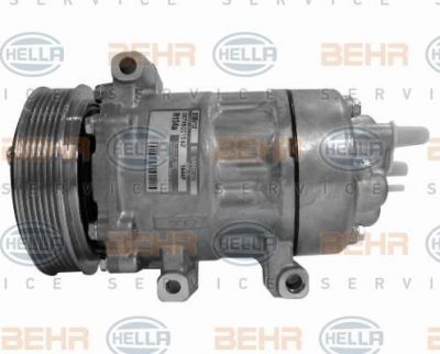 Hella 8FK 351 316-061 компрессор, кондиционер на PEUGEOT 307 SW (3H)