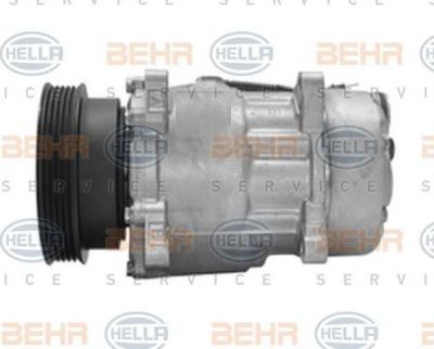 Hella 8FK 351 316-741 компрессор, кондиционер на RENAULT MEGANE I Coach (DA0/1_)
