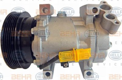 Hella 8FK 351 316-921 компрессор, кондиционер на RENAULT TWINGO II (CN0_)