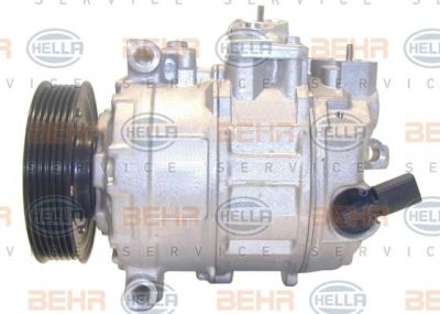 Hella 8FK 351 316-961 компрессор, кондиционер на SEAT LEON (1P1)