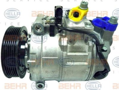 Hella 8FK 351 322-311 компрессор, кондиционер на VW TOUAREG (7P5)